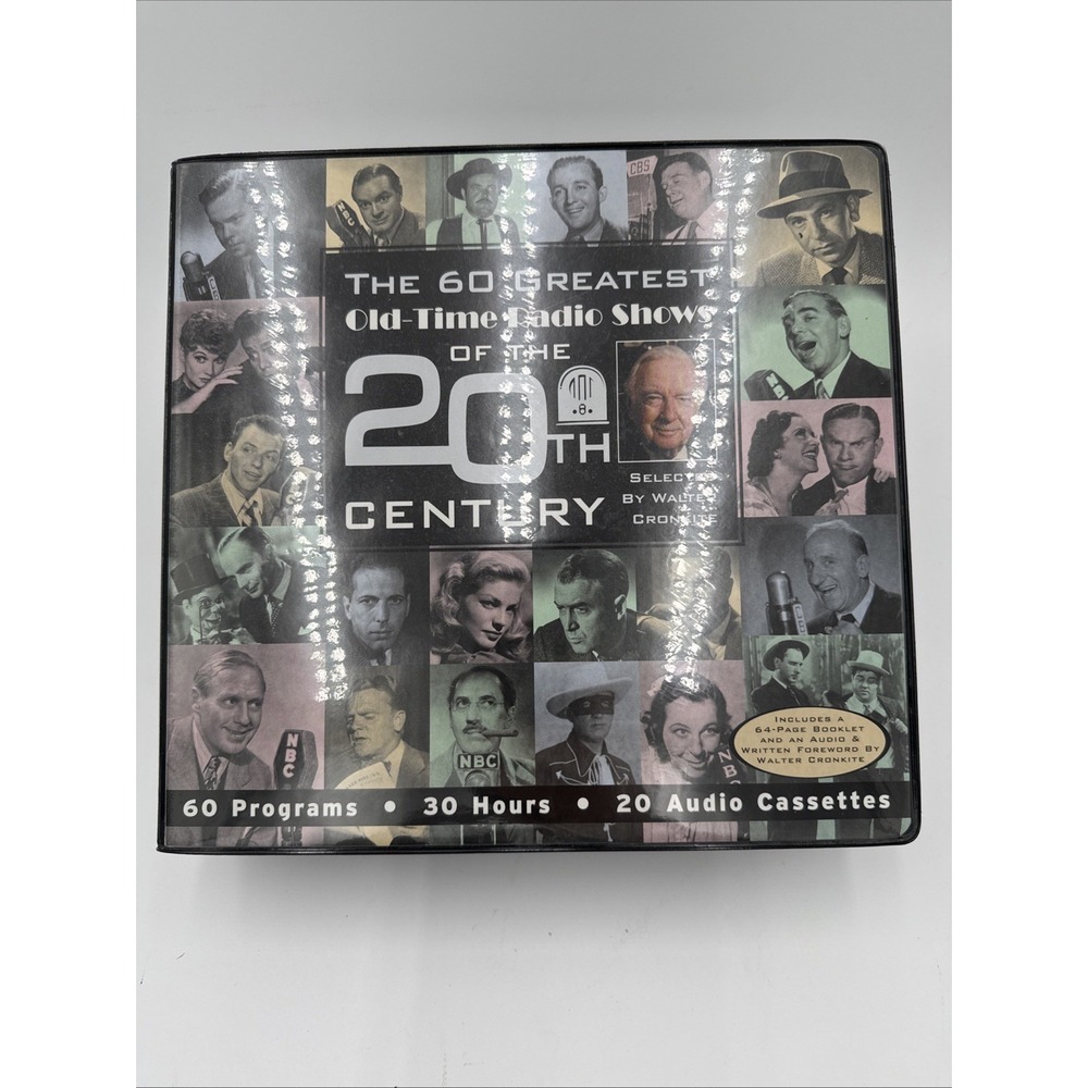 Walter Cronkite The 60 Greatest Old Time Radio Shows Of The‎ 20th Century (30CD}